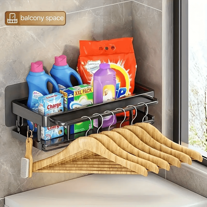 1 Organizador de Cocina con Soporte para Toallas, Especiero, Cesta para Esponjas y Desagüe de Fregadero, Solución para el Desagüe del Fregadero, con Barra para Toallas y Soporte para Cristales. - Image 8