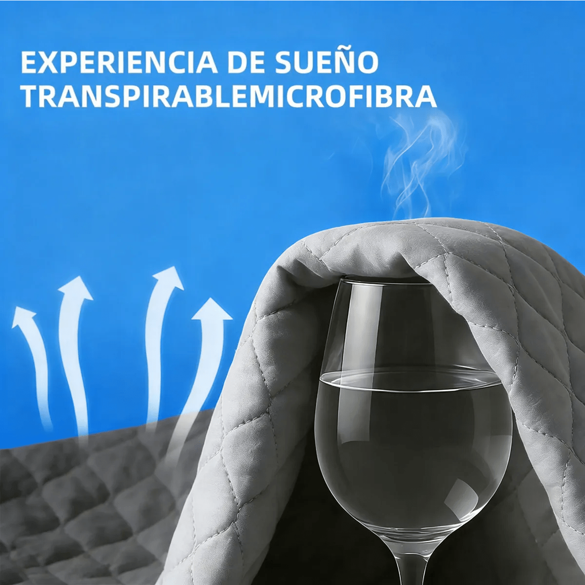 Protector de colchón, 100% impermeable, suave, cómodo, transpirable, silencioso, no se decolora,tamaños:150*200*45cm(Queen), envío rápido desde CDMX - Image 25